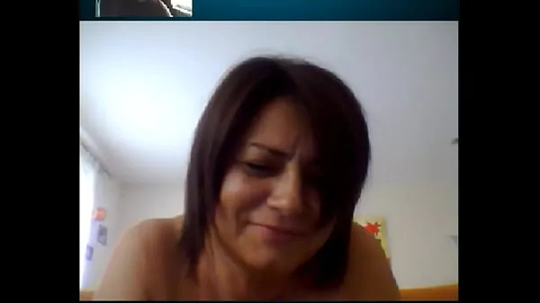 Bekijk de Italian Mature Woman on Skype 2 beste clips