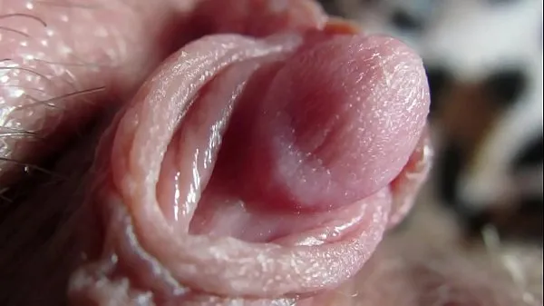 Watch Extreme close up on my huge clit head pulsating best Clips