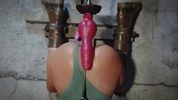 Watch Lara Croft Fucked By Sex Machine [wildeerstudio best Clips