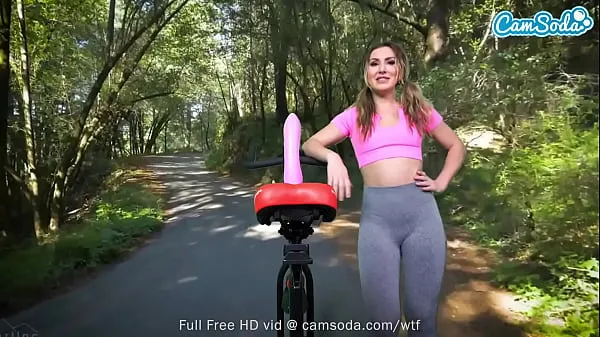 Watch Sexy Paige Owens has her first anal dildo bike ride best Clips