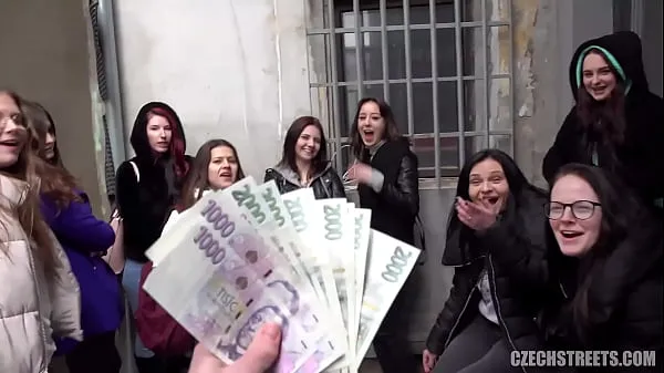Watch CzechStreets - Teen Girls Love Sex And Money best Clips