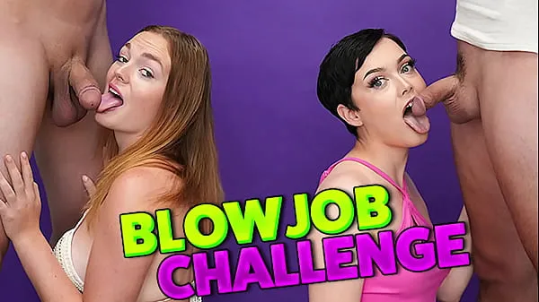 Watch Blow Job Challenge - Who can cum first best Clips