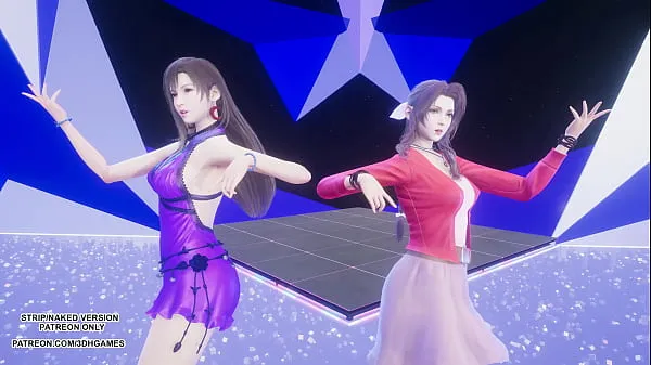 Watch MMD] TAEYEON - INVU Aerith Tifa Lockhart Hot Kpop Dance Final Fantasy Uncensored Hentai best Clips