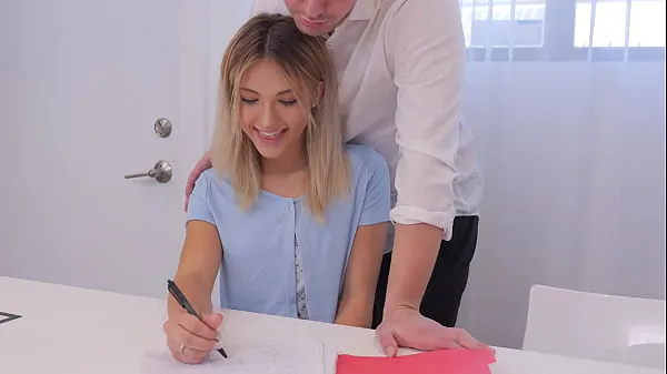 Watch My College Tutor Just Fucked My Tight Pussy During Our Study Session best Clips