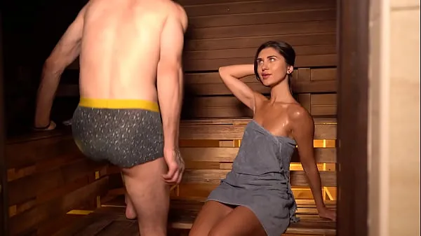Watch It was already hot in the bathhouse, but then a stranger came in best Clips