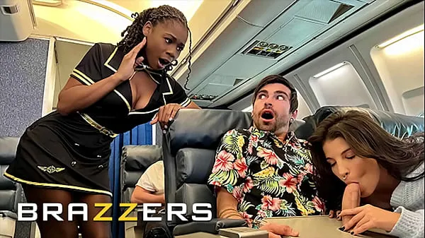 Watch Lucky Gets Fucked With Flight Attendant Hazel Grace In Private When LaSirena69 Comes & Joins For A Hot 3some - BRAZZERS best Clips
