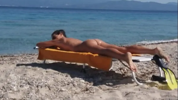 Watch Drone exibitionism on Nudist beach best Clips